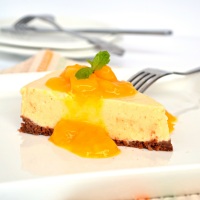 Mango Cheesecake (Low Calorie)